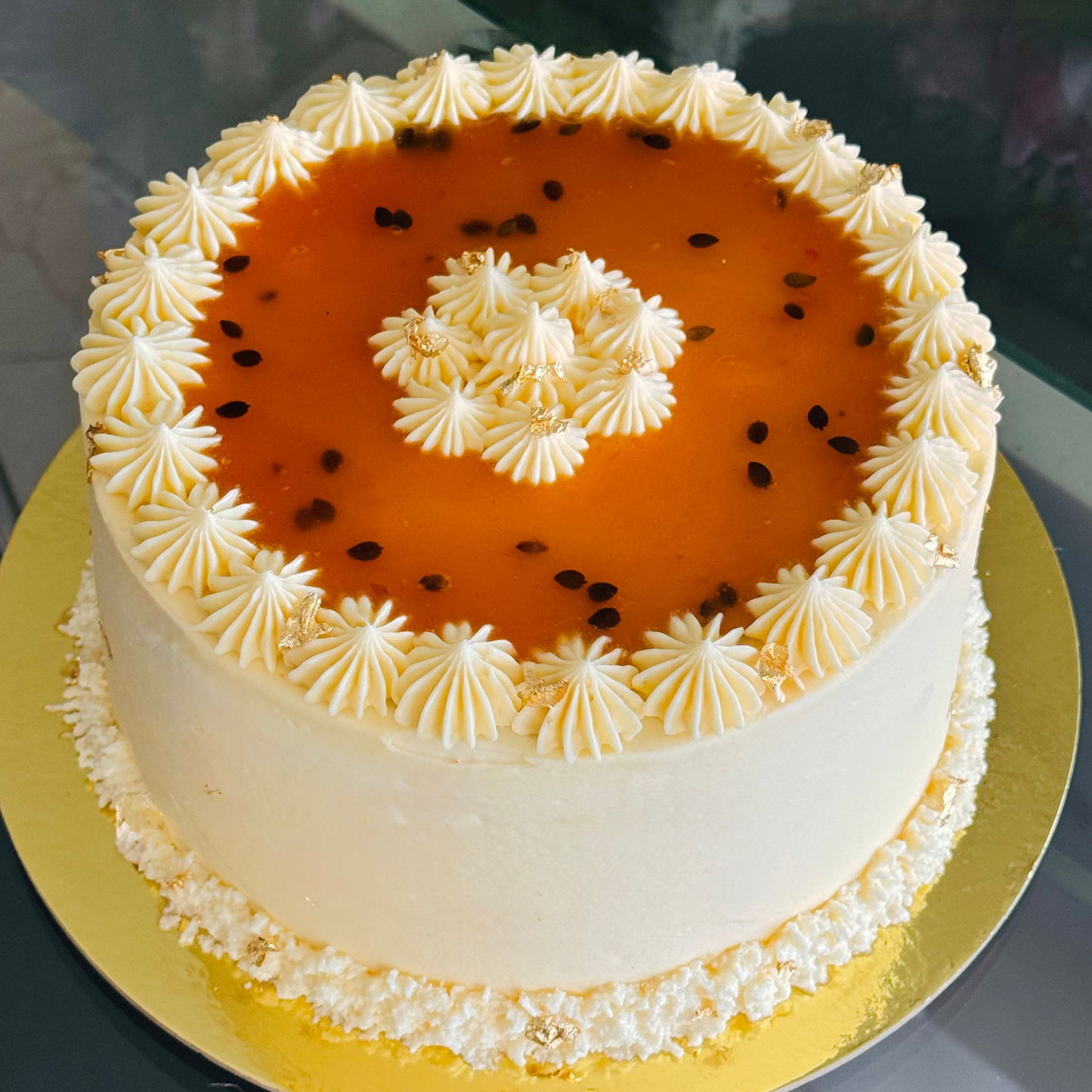 Tangy Passionfruit Cake