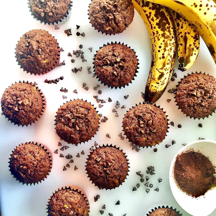 Choco Banana Muffins