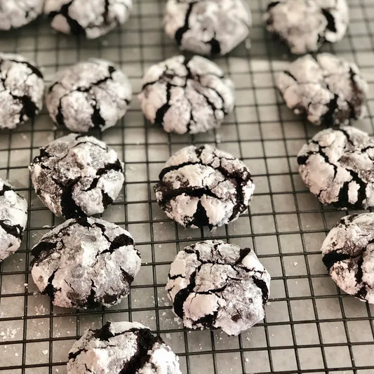 Chocolate Crinkle Cookies