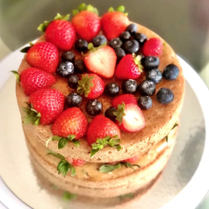 Fruity Naked Cake