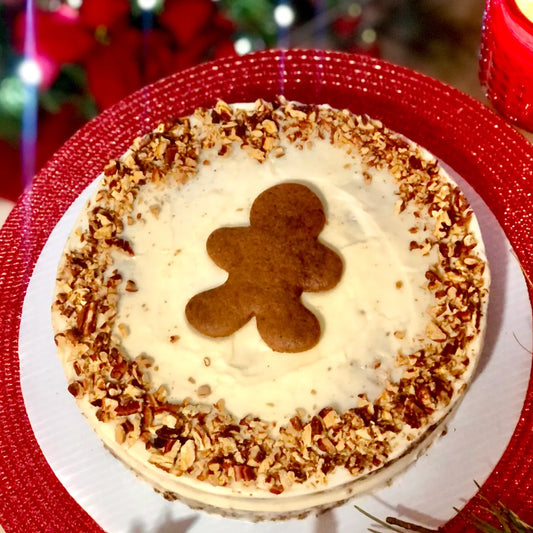 Gingerbread Apple Cake
