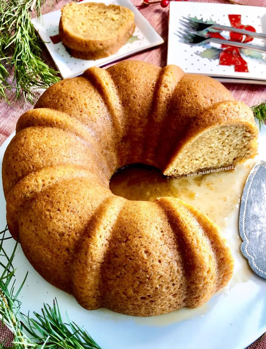 Caribbean-Inspired Rum Cake