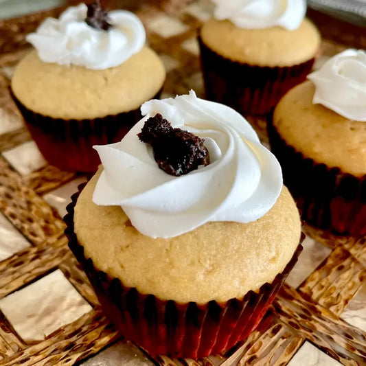 Vanilla with Coconut Frosting